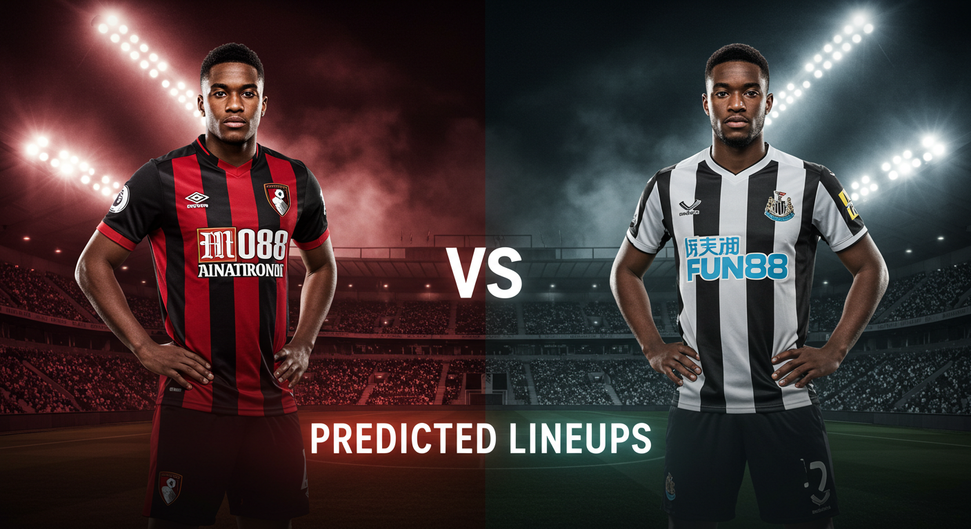 Bournemouth vs Newcastle Predicted Lineups