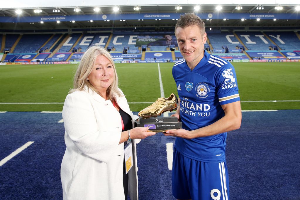 Jamie Vardy's emotional message to departing Leicester City CEO Susan Whelan speaks volumes