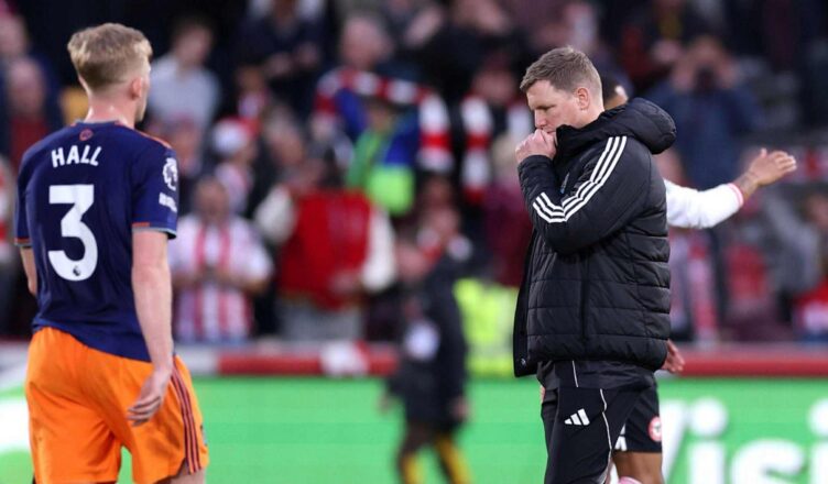 Howe explains his big mistake that baffled Newcastle fans at Brentford